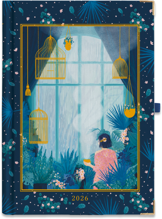 Kalendarz 2026 Granatowy Azyl