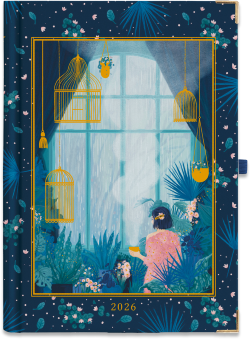 Kalendarz 2026 Granatowy Azyl