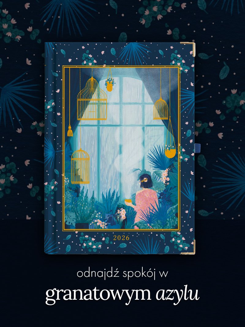 Kalendarz 2026 Granatowy Azyl