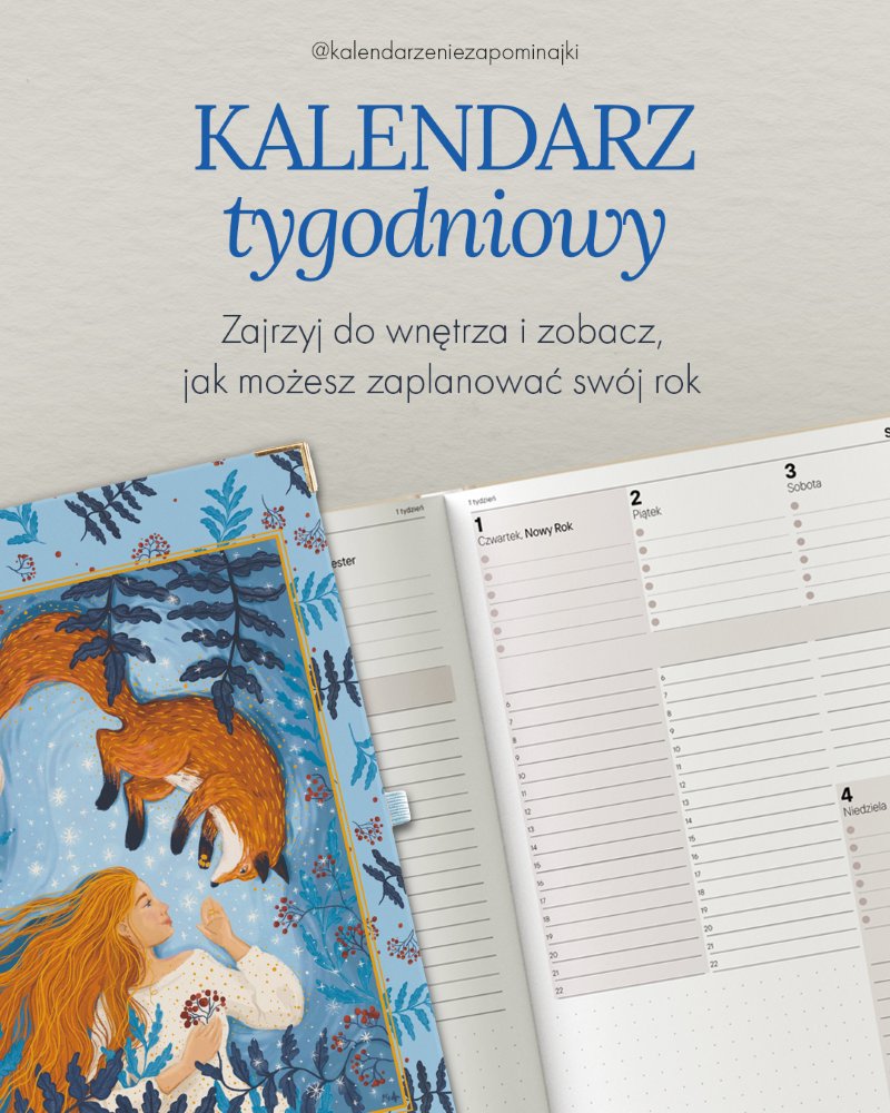 Kalendarz 2026 Objęcia Fioletu