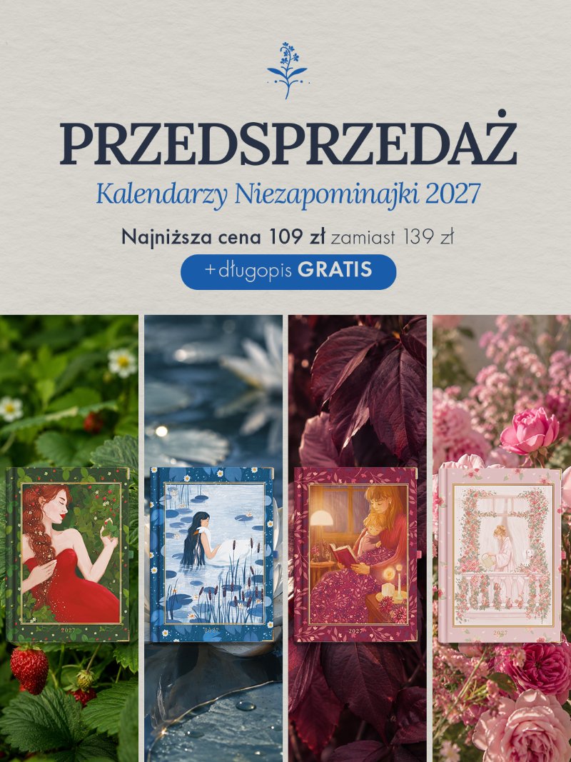 Kalendarz 2027 Dziewczyna z Poziomkami