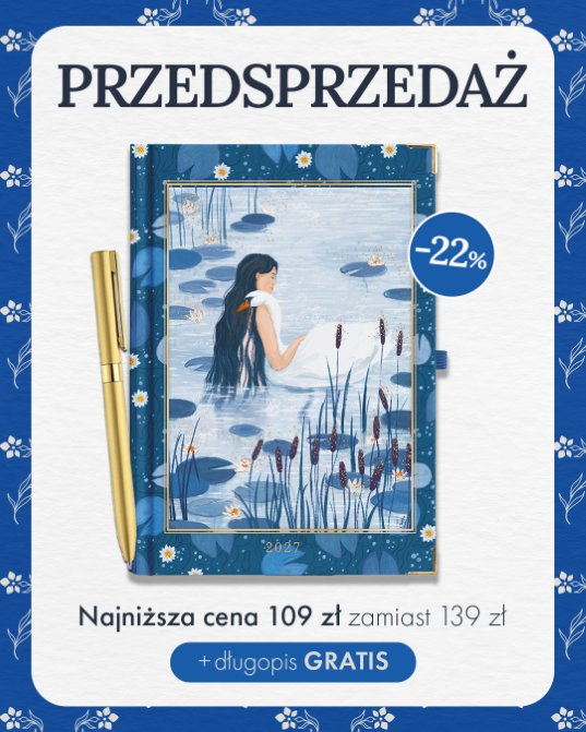 Kalendarz 2027 Królowa Jeziora